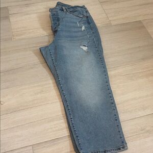 Levi’s Blue Denim Straight Jeans 
Mom Jeans